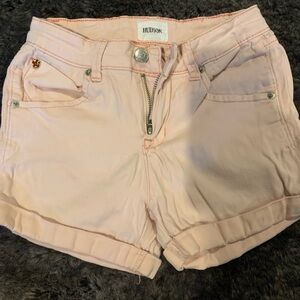 Hudson Jeans Women's Light Pink Jean Shorts